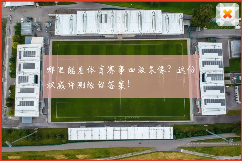 哪里能看体育赛事回放录像？这份权威评测给你答案！